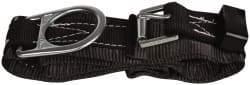 Miller - Size XL, 42 to 50 Inch Waist, 3 Inch Wide, Single D Ring Style Body Belt - Nylon Webbing, Include Comfort Pad, Tongue Buckle Connection - Eagle Tool & Supply