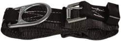 Miller - Size XL, 42 to 50 Inch Waist, 3 Inch Wide, Single D Ring Style Body Belt - Nylon Webbing, Include Comfort Pad, Tongue Buckle Connection - Eagle Tool & Supply