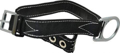 Miller - Size S, 31 to 39 Inch Waist, 1-3/4 Inch Wide, Single D Ring Style Body Belt - Nylon Webbing, Tongue Buckle Connection - Eagle Tool & Supply