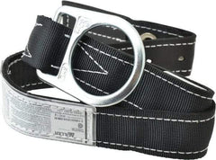 Miller - Size XL, 42 to 50 Inch Waist, 1-3/4 Inch Wide, Single D Ring Style Body Belt - Nylon Webbing, Tongue Buckle Connection - Eagle Tool & Supply