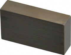 Mitutoyo - 0.75" Rectangular Steel Gage Block - Accuracy Grade 0, Includes Certificate of Inspection - Eagle Tool & Supply