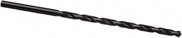 Extra Length Drill Bit: 0.2835″ Dia, 118 °, High Speed Steel Oxide Finish, Spiral Flute, Straight-Cylindrical Shank, Series 235