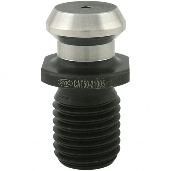 Techniks - Retention Knobs Type: Standard Taper Size: CAT50 - Eagle Tool & Supply