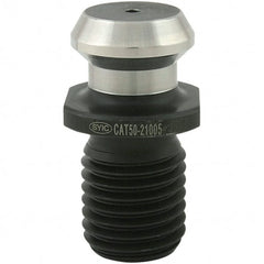 Techniks - Retention Knobs Type: Standard Taper Size: CAT50 - Eagle Tool & Supply