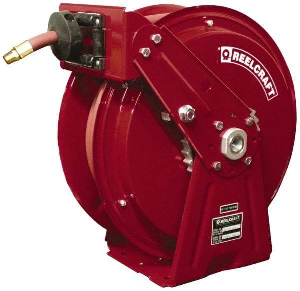 Reelcraft - 50' Spring Retractable Hose Reel - 4,800 psi, Hose Included - Eagle Tool & Supply