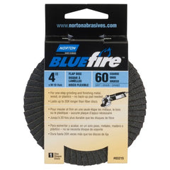 4″ × 5/8″ Flap Disc BlueFire Type 29 Fiberglass Plate 60 Grit - Eagle Tool & Supply