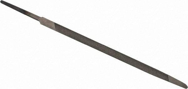 Value Collection - 5.27" Long, Taper American-Pattern File - Single Cut, 0.16" Overall Thickness, Tang - Eagle Tool & Supply