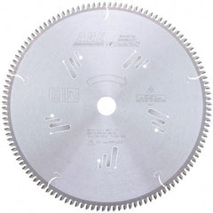 Amana Tool - 12" Diam, 1" Arbor Hole Diam, 120 Tooth Wet & Dry Cut Saw Blade - Carbide-Tipped, Clean Action, Standard Round Arbor - Eagle Tool & Supply