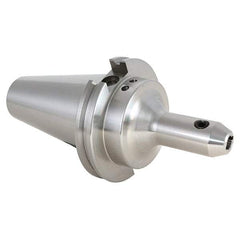 Techniks - CAT50 Taper Shank 3/8 Hole End Mill Holder & Adapter - 1" Nose Diam, 8" Projection - Exact Industrial Supply