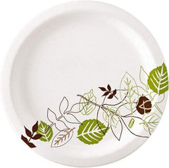 Dixie - Dixie Ultra Pathways Heavyweight Paper Plates WiseSize, 10-1/8" - Heavyweight Paper Plates WiseSize, 10-1/8 Inch - Eagle Tool & Supply