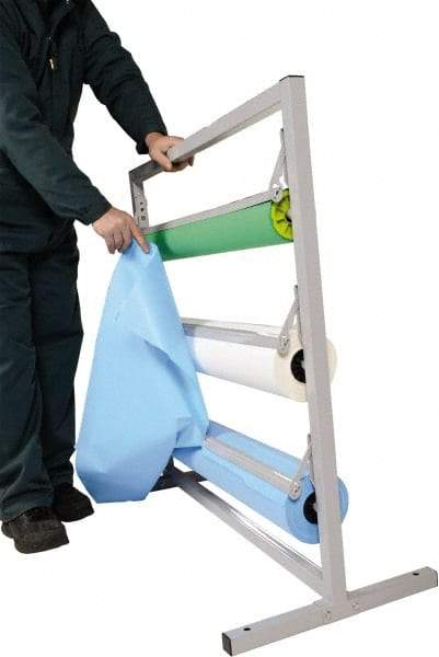Vestil - 53" Wide, Wrapping Paper Dispenser - 48" Deep - Eagle Tool & Supply