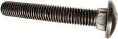 Value Collection - 5/16-18 UNC 1-1/2" Length Under Head, Standard Square Neck, Carriage Bolt - Grade 8 Alloy Steel, Zinc Trivalent Chromate Finish - Eagle Tool & Supply