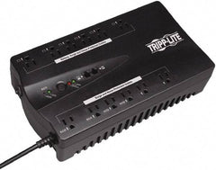 Tripp-Lite - 15 Amp, 750 VA, Tower Mount Standby Backup Uninterruptible Power Supply - Backup 5.6 min with Full Load & 14 min with Half Load, 120 VAC Input & Output, 450 Watt Output, 1 Phases, 12 Outlets - Eagle Tool & Supply