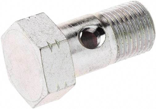 Seco - 2 Piece, Coolant Hose Screw - 1/8" BSP, For Jetstream Hoses - Eagle Tool & Supply