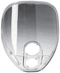 3M - Full Face Mask Replacement Lens - Facepiece Replacement Parts and Adapters - Eagle Tool & Supply