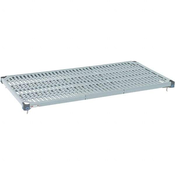 Metro - 36" Wide, 1-1/2" High, Open Shelving Shelf - Polymer, 18" Deep, Use with Metro Max Q - Eagle Tool & Supply