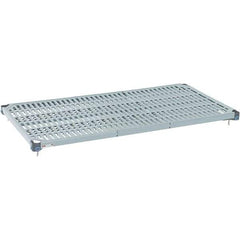 Metro - 48" Wide, 1-1/2" High, Open Shelving Shelf - Polymer, 24" Deep, Use with Metro Max Q - Eagle Tool & Supply