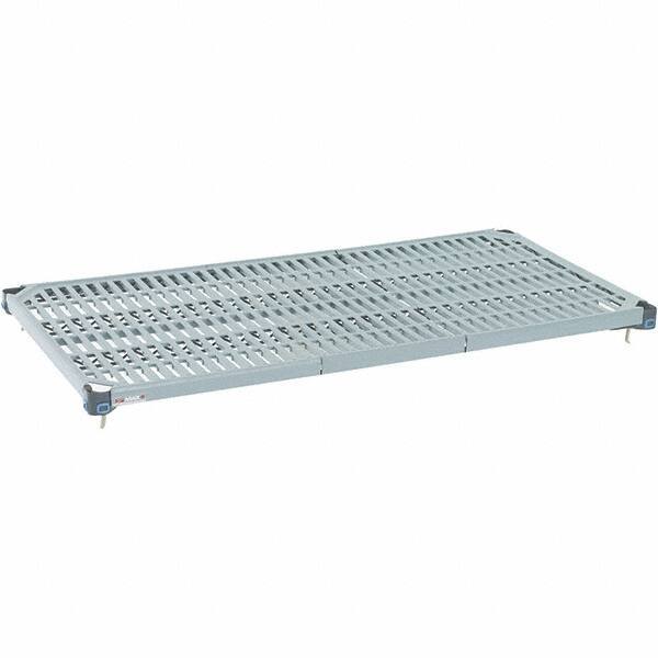 Metro - 54" Wide, 1-1/2" High, Open Shelving Shelf - Polymer, 24" Deep, Use with Metro Max Q - Eagle Tool & Supply