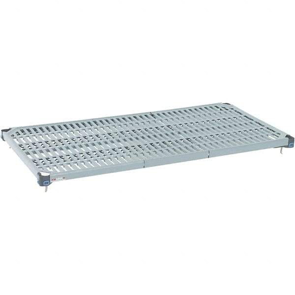 Metro - 60" Wide, 1-1/2" High, Open Shelving Shelf - Polymer, 24" Deep, Use with Metro Max Q - Eagle Tool & Supply