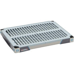 Metro - 24" Wide, 1-1/2" High, Open Shelving Shelf - Polymer, 18" Deep, Use with Metro Max I - Eagle Tool & Supply