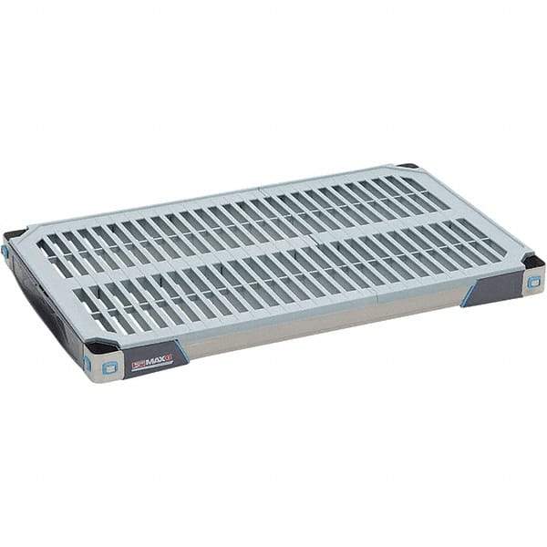 Metro - 30" Wide, 1-1/2" High, Open Shelving Shelf - Polymer, 18" Deep, Use with Metro Max I - Eagle Tool & Supply