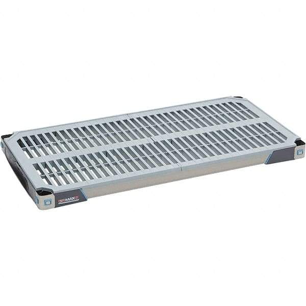 Metro - 36" Wide, 1-1/2" High, Open Shelving Shelf - Polymer, 18" Deep, Use with Metro Max I - Eagle Tool & Supply