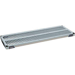 Metro - 54" Wide, 1-1/2" High, Open Shelving Shelf - Polymer, 18" Deep, Use with Metro Max I - Eagle Tool & Supply
