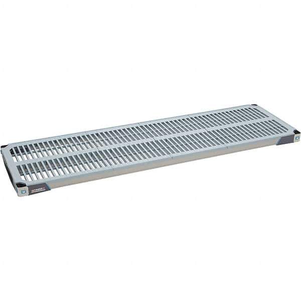 Metro - 60" Wide, 1-1/2" High, Open Shelving Shelf - Polymer, 18" Deep, Use with Metro Max I - Eagle Tool & Supply