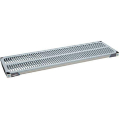 Metro - 60" Wide, 1-1/2" High, Open Shelving Shelf - Polymer, 18" Deep, Use with Metro Max I - Eagle Tool & Supply
