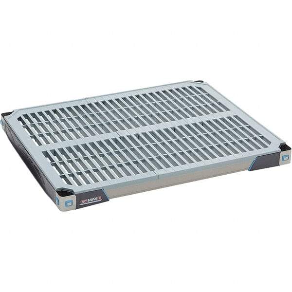 Metro - 30" Wide, 1-1/2" High, Open Shelving Shelf - Polymer, 24" Deep, Use with Metro Max I - Eagle Tool & Supply