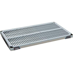 Metro - 42" Wide, 1-1/2" High, Open Shelving Shelf - Polymer, 24" Deep, Use with Metro Max I - Eagle Tool & Supply