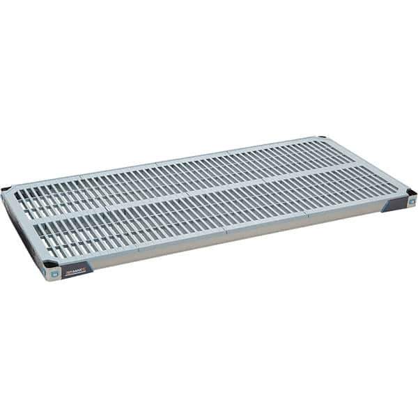 Metro - 54" Wide, 1-1/2" High, Open Shelving Polymer Shelf - Polymer, 24" Deep, Use with Metro Max I - Eagle Tool & Supply