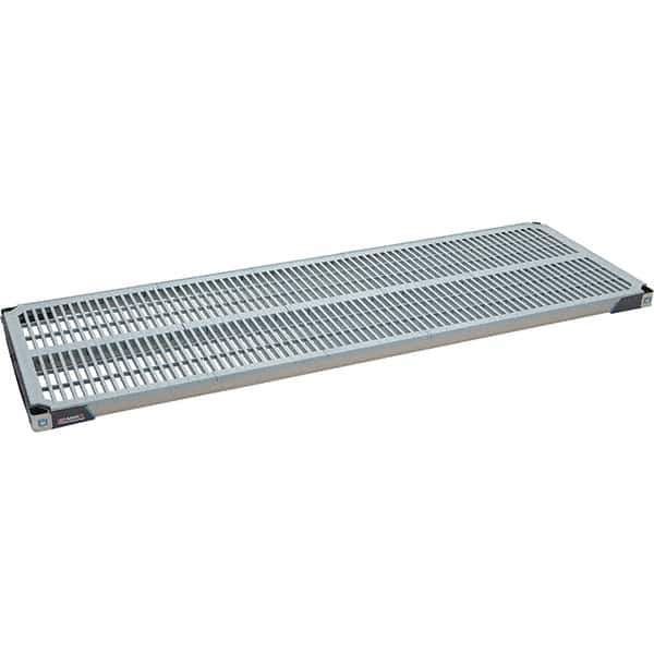 Metro - 72" Wide, 1-1/2" High, Open Shelving Polymer Shelf - Polymer, 24" Deep, Use with Metro Max I - Eagle Tool & Supply
