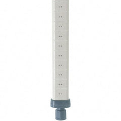 Metro - 13" High, Open Shelving Post - Polymer, Use with Metro Max I Shelving - Eagle Tool & Supply