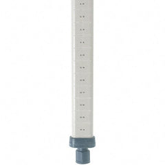 Metro - 33" High, Open Shelving Post - Polymer, Use with Metro Max I Shelving - Eagle Tool & Supply