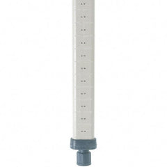 Metro - 54" High, Open Shelving Post - Polymer, Use with Metro Max I Shelving - Eagle Tool & Supply