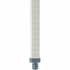 Metro - 63" High, Open Shelving Post - Polymer, Use with Metro Max I Shelving - Eagle Tool & Supply