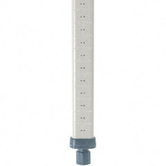 Metro - 86" High, Open Shelving Post - Polymer, Use with Metro Max I Shelving - Eagle Tool & Supply