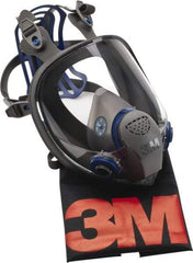 3M - Series FF-400, Size S Full Face Respirator - 6-Point Suspension, Bayonet Connection - Eagle Tool & Supply