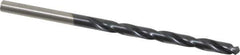 Hertel - 5/32" 135° High Speed Steel Jobber Drill - TiAlN Finish, Right Hand Cut, Spiral Flute, Straight Shank, 3-1/8" OAL, Split Point - Eagle Tool & Supply