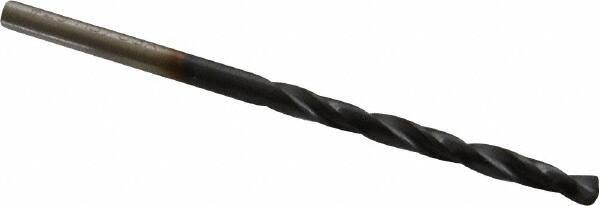Hertel - #29 135° High Speed Steel Jobber Drill - TiAlN Finish, Right Hand Cut, Spiral Flute, Straight Shank, 2-7/8" OAL, Split Point - Eagle Tool & Supply