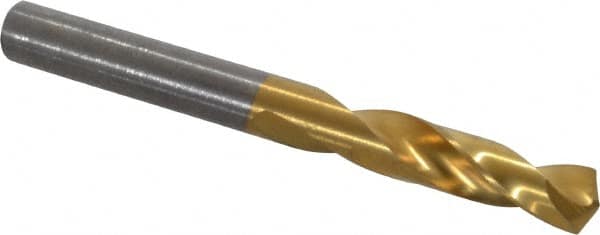Hertel - 0.277" 135° Spiral Flute High Speed Steel Screw Machine Drill Bit - Eagle Tool & Supply