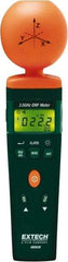 Extech - 3-1/2 Ghz Max, LCD Display, RF and EMF Meter - 9V Power Supply - Eagle Tool & Supply