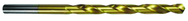 6mm Dia. - HSS GP Taper Length Drill - 118° Point - TiN - Eagle Tool & Supply