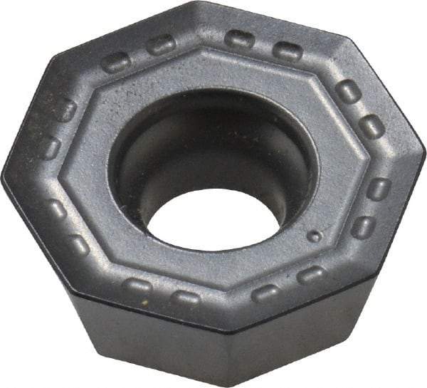 Walter - ODHT0605 Grade WKP35S Carbide Milling Insert - TiCN/Al2O3 Finish, 0.187" Thick, 0.032" Corner Radius - Eagle Tool & Supply
