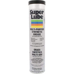 Synco Chemical - 14.1 oz Cartridge Synthetic General Purpose Grease - Translucent White, Food Grade, 450°F Max Temp, NLGIG 1, - Eagle Tool & Supply