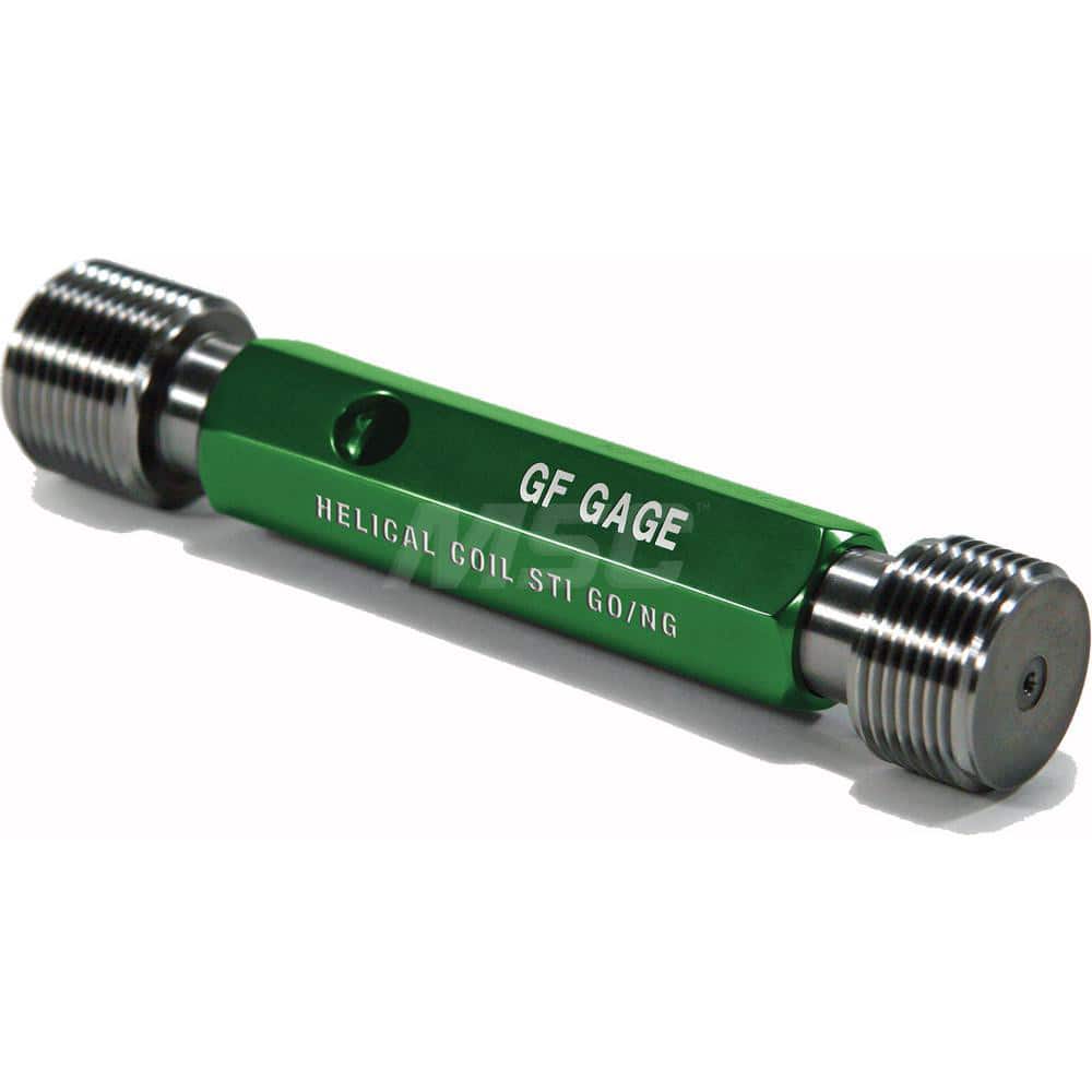 Plug Thread Gage: 5/8-11 Thread, 3B Class, Double End, Go & No Go Handle Included