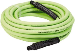 Legacy - 1/4" ID x 0.46" OD 25' Long Multipurpose Air Hose - MNPT x MNPT Ends, 300 Working psi, 140°, 1/4" Fitting, Green - Eagle Tool & Supply