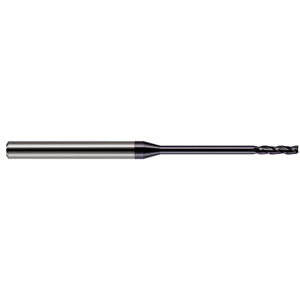 Harvey Tool - Square End Mills; Mill Diameter (Inch): 5/64 ; Mill Diameter (Decimal Inch): 0.0780 ; Length of Cut (Inch): 13/32 ; Length of Cut (Decimal Inch): 0.4060 ; Material: Solid Carbide ; Finish/Coating: AlTiN - Exact Industrial Supply