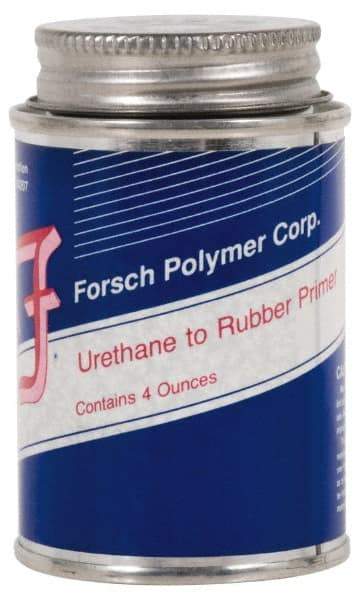 Forsch Polymer Corp - 4 Fluid Ounce, Clear Adhesive Primer - For Use with Rubber - Eagle Tool & Supply